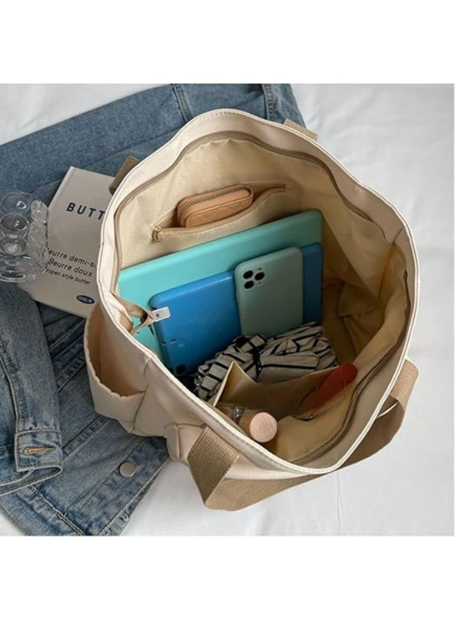 SRLIWHITE Large Capacity Shoulder Tote Bag and Stylish Armpit Bag for Women, Versatile, Comfortable Handbag for Daily Use - Image 3